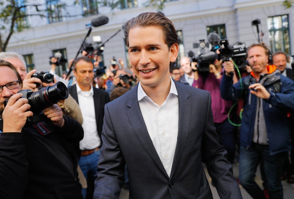 【若干31歳!】最年少のオーストリア クルツ首相誕生