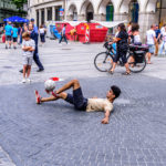 得意技でアルバイト - 音楽の路上パフォーマンス | Pfadfinder24