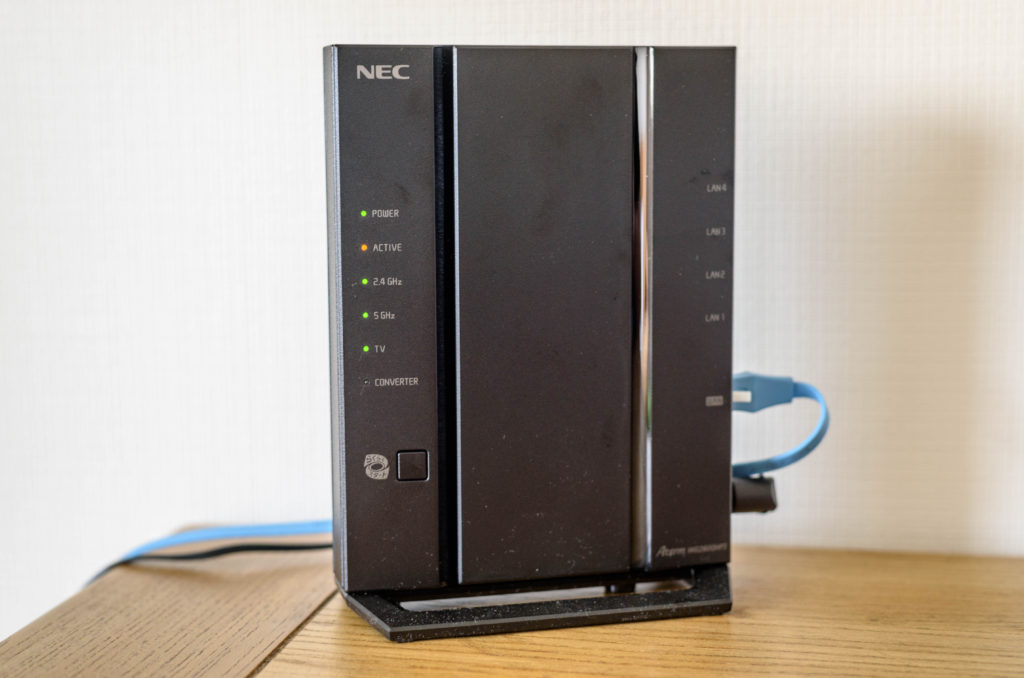 NEC PA-WG2600HP3 正面