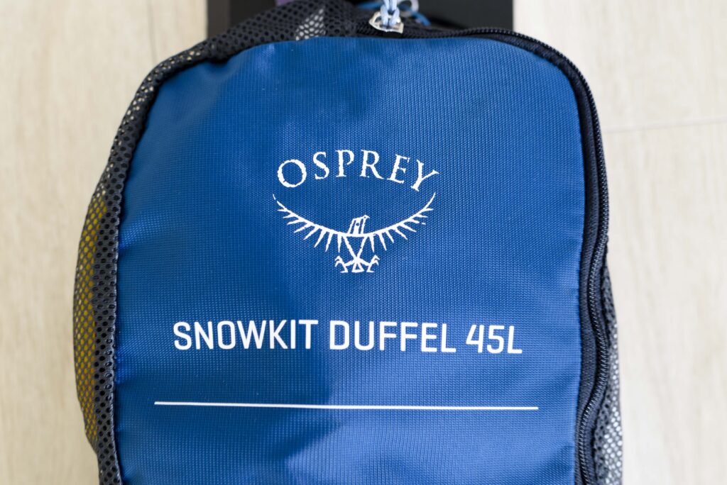 オスプレー ダッフルバック 45リットル 長所と短所