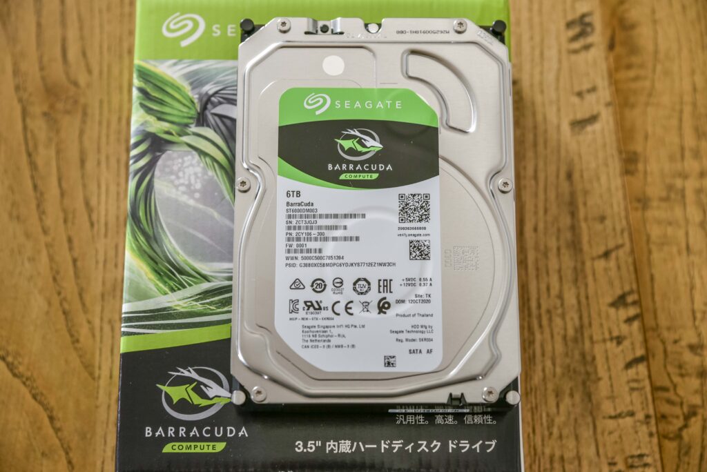 Seagate BarraCuda 6TB