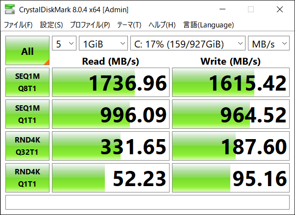 Samsung M.2 SSD 980 換装でパソコンは早くなる？