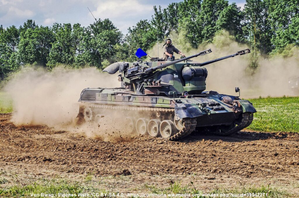 対空火砲装甲車 Gepald