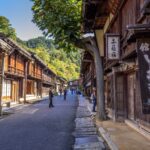 妻籠宿 馬籠宿の影で観光客が来ない宿場町