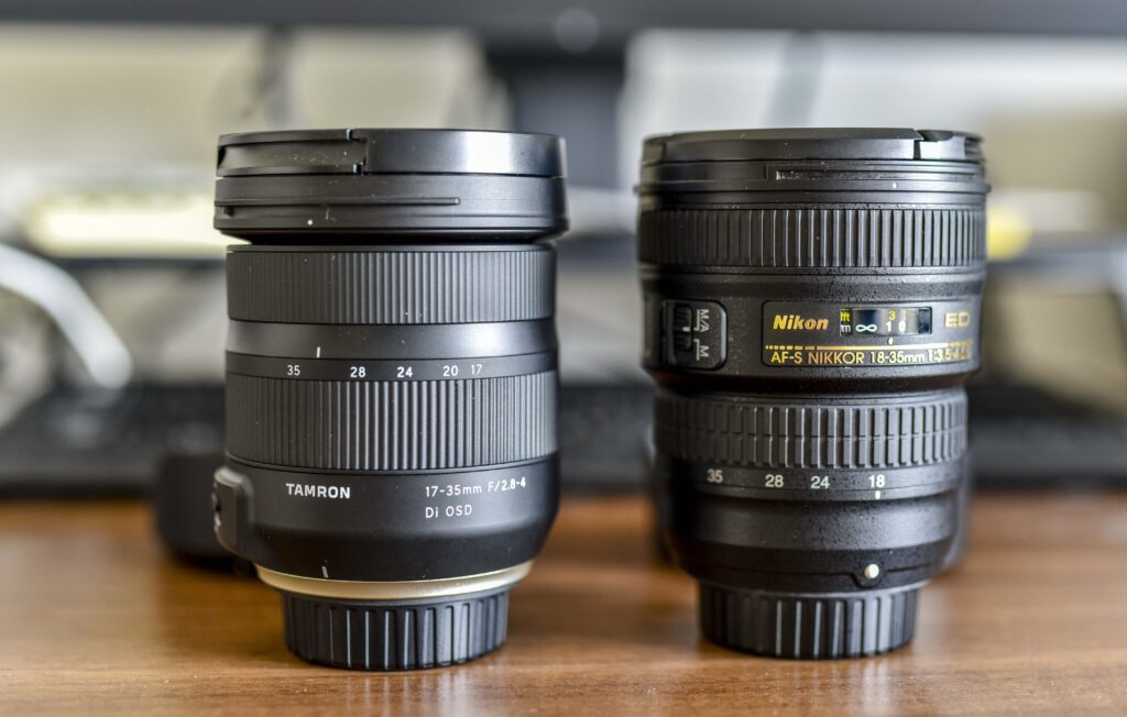 AF-S NIKKOR 18-35mm f/3.5-4.5G vs. 幻の神レンズ