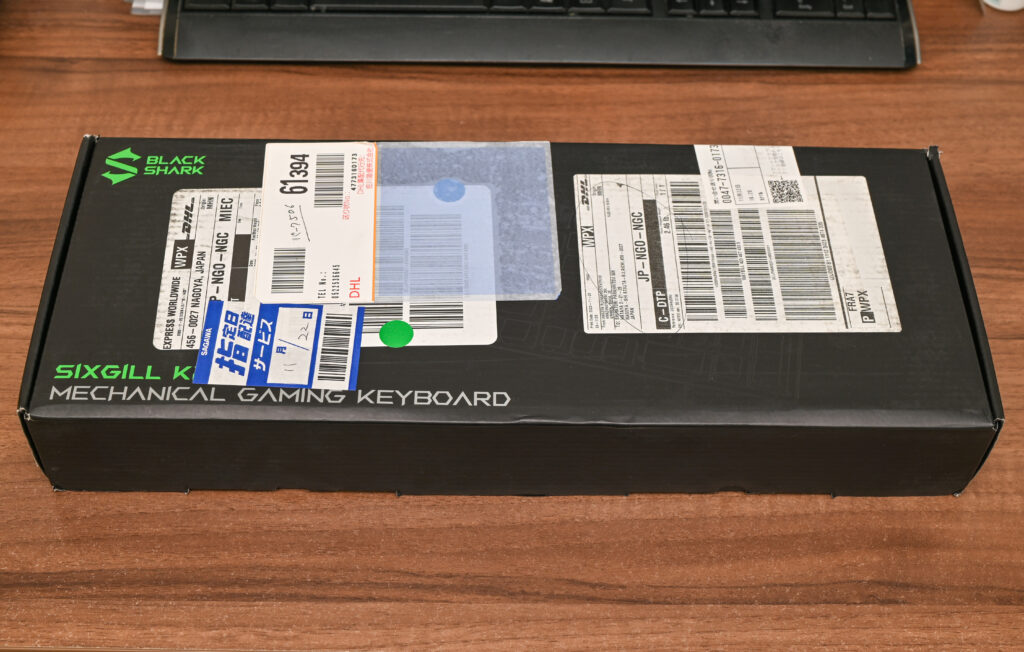 お手頃価格のメカニカルキーボード Blackshark Sixgill K2
