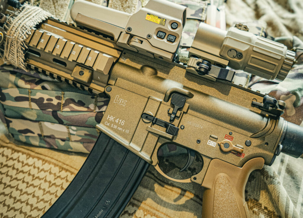 ドイツ軍 新標準突撃銃G95 （また）的に当たらない？