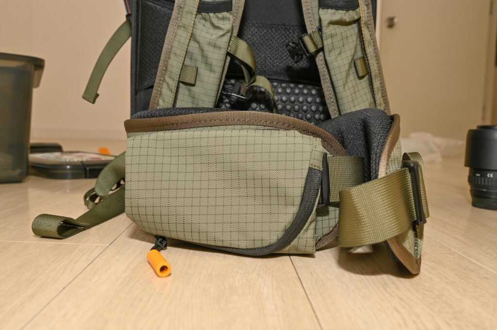 カメラリュック ヴァンガード VEO ACTIVE 53GY　ウエストベルト
