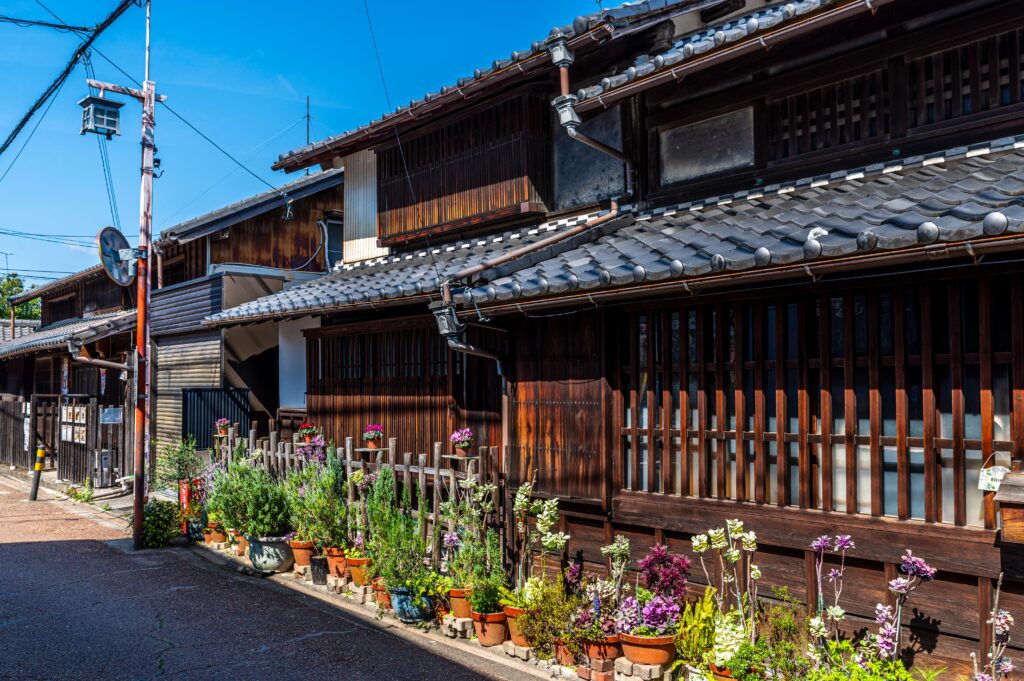 中小田井 名古屋の北にある古い町並み保存地区