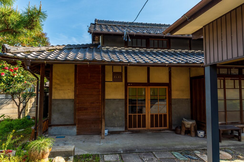 閉店したカフェ