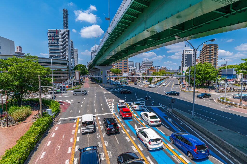 広角レンズで撮った写真