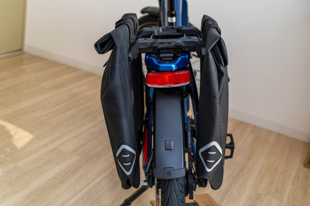 電動自転車　サイドバック