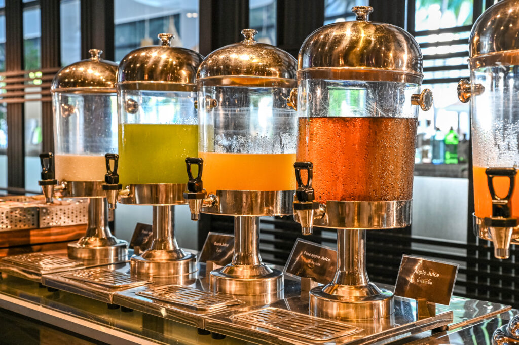 朝食ビュッフェ