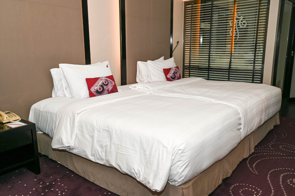 寝心地のいい巨大ベット