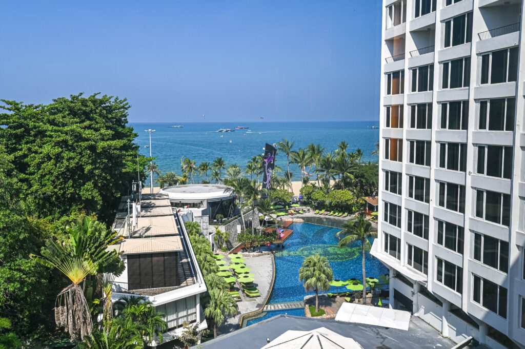 ハードロックホテルパタヤ　部屋からの眺め