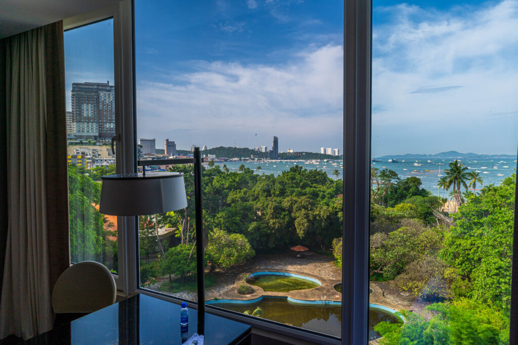 ハードロックホテルパタヤ　部屋からの眺め