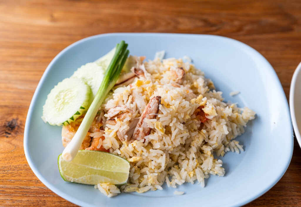 蟹チャーハン