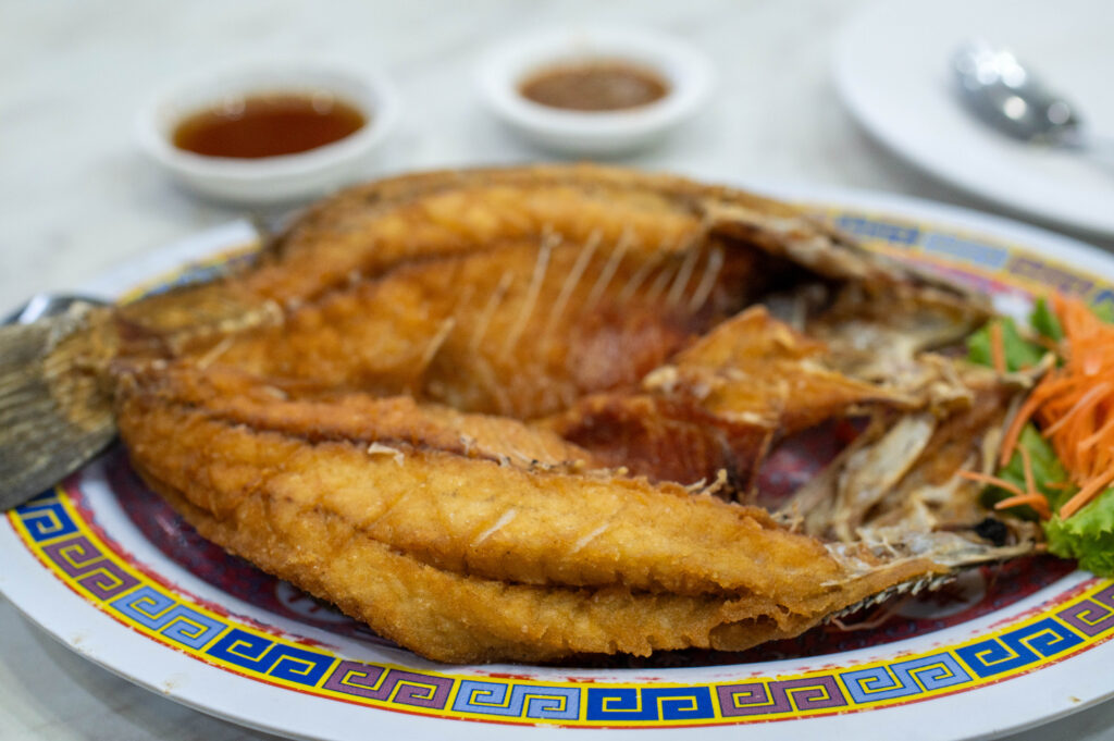 シーバスのフライ