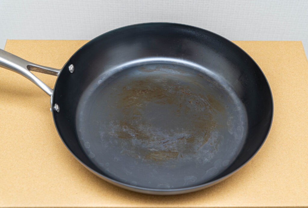 油慣らし後のフライパン