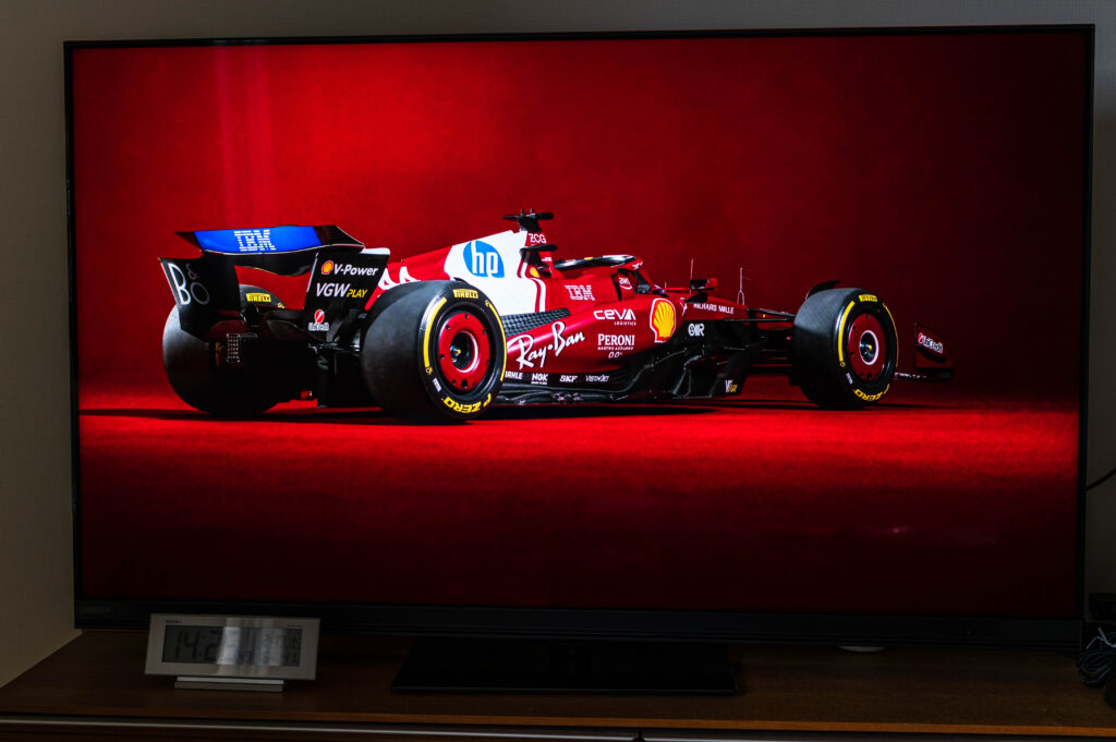 Regza 55Z870N　画面