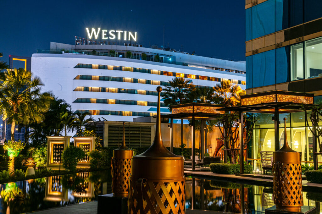 長時間露出撮影したバンコク