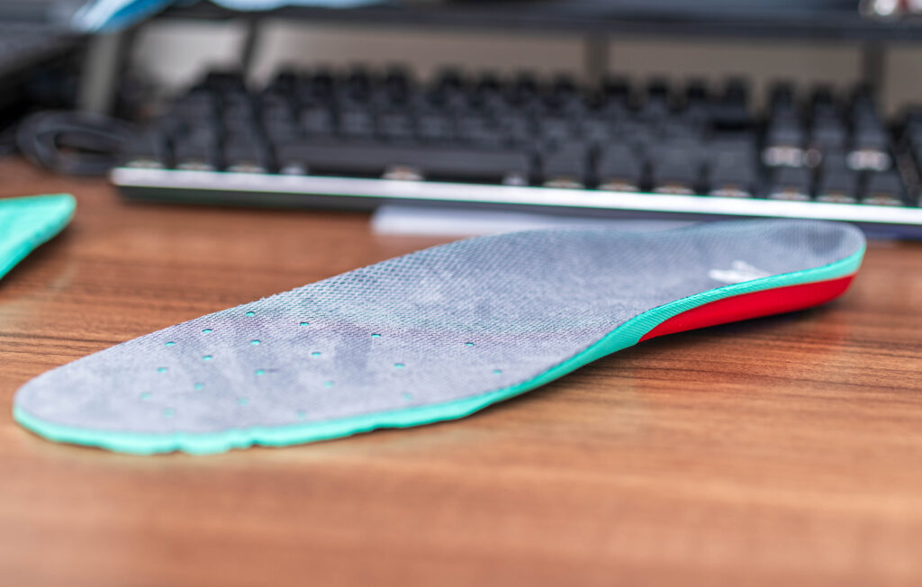 中敷き正面から