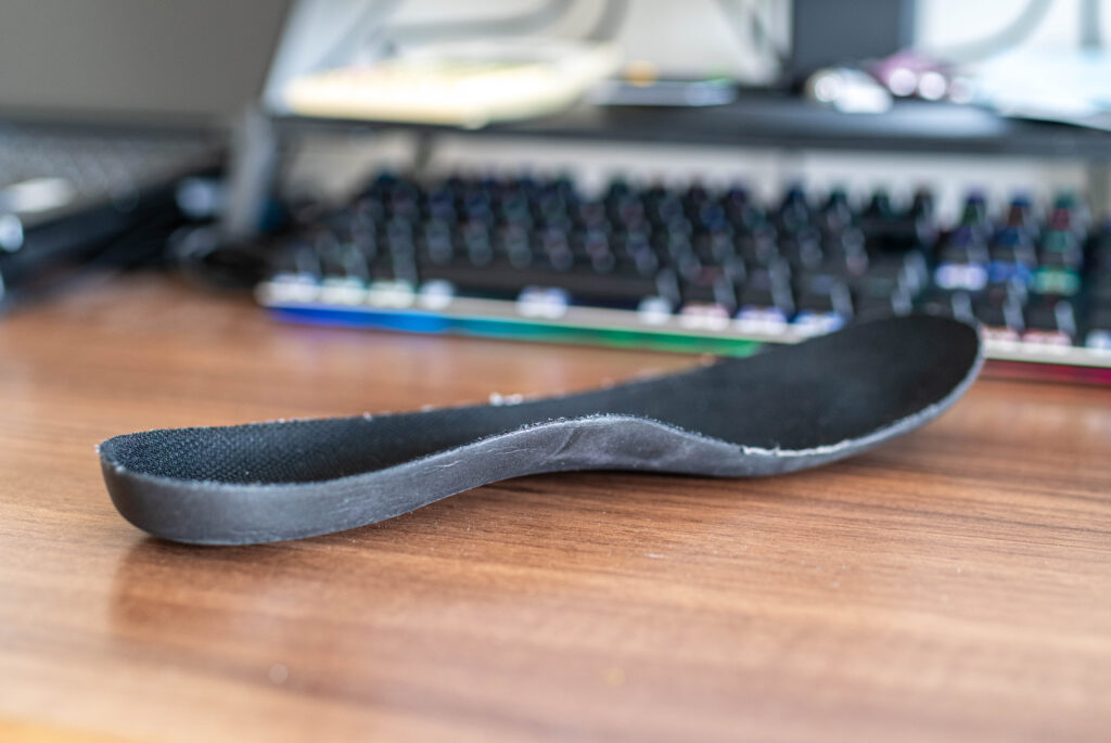 インナーソール横から