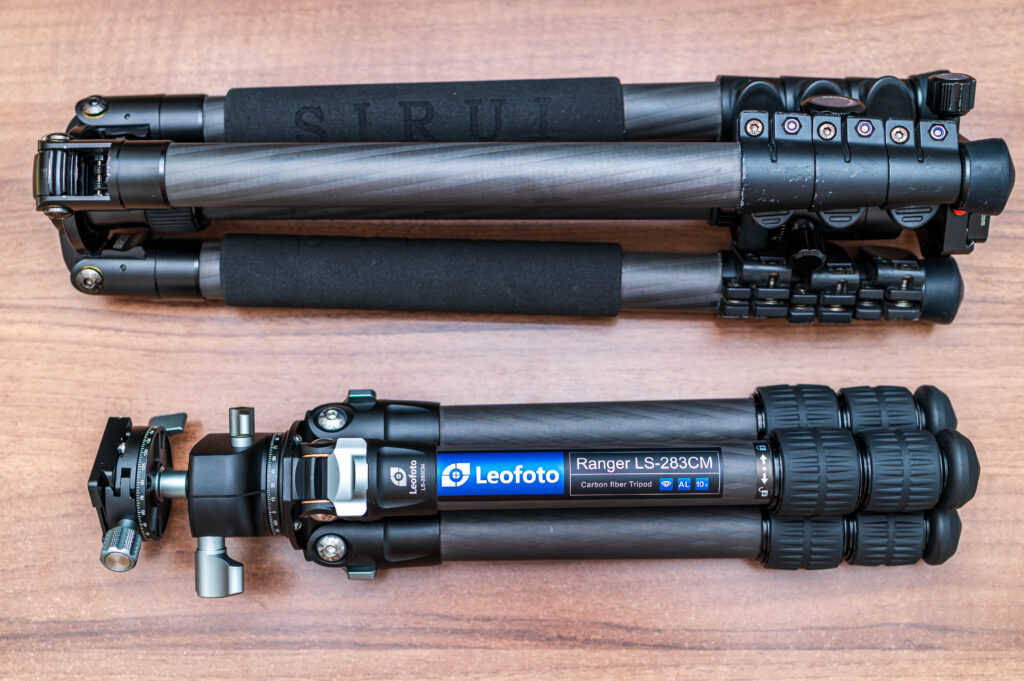 旅行用三脚 Leofoto LS-283CM+LH30