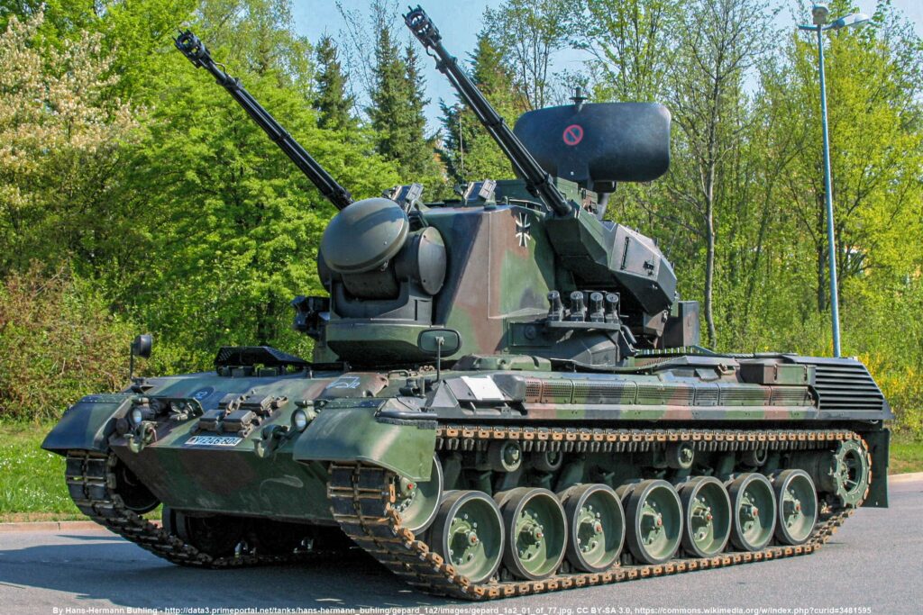 対空火砲戦車 Gepard 後継モデル登場！