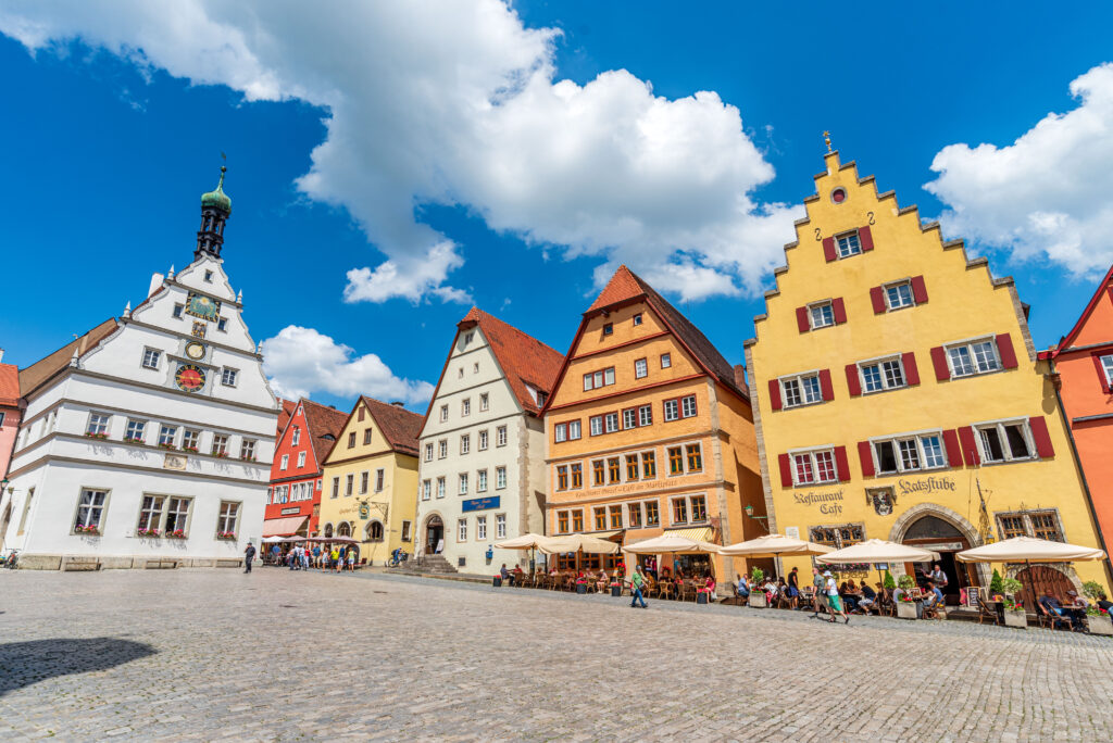 ドイツの街の景色