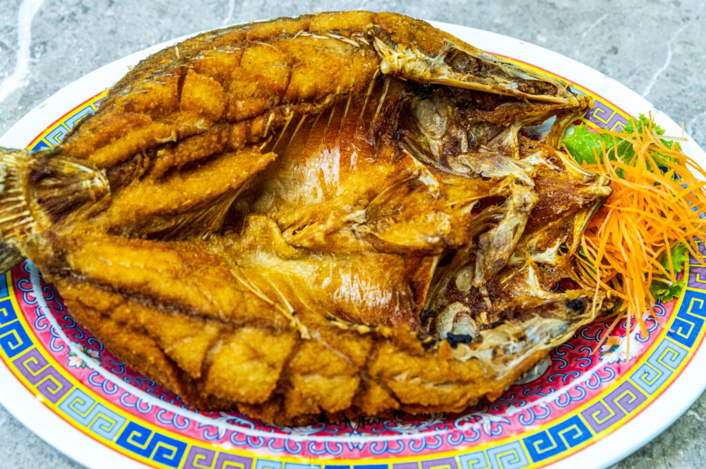 タイ飯　シーバスフライ